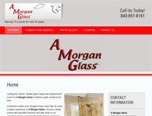 Tablet Screenshot of amorganglass.com